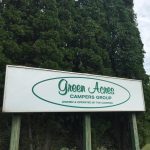 green acres campers group sign